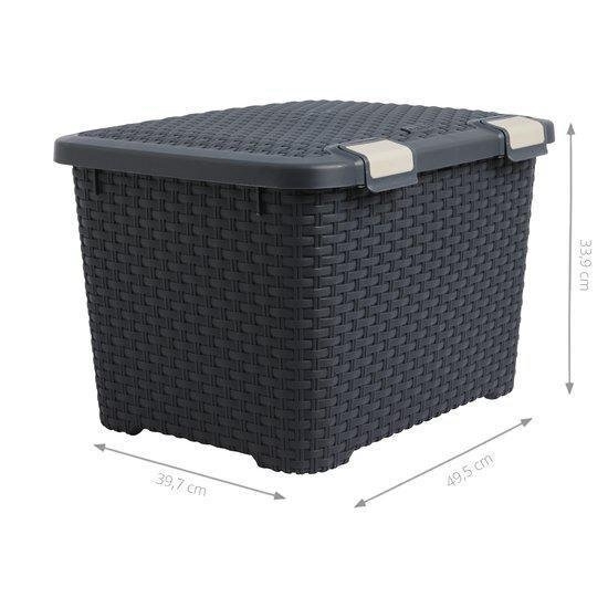 Picture of Curver - Style Storage Box , 43L - 49.5 x 39.7 x 33.9