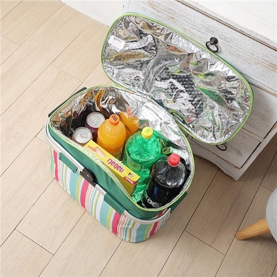 Picture of Collapsible Picnic Basket - 42 x 23 x 27 Cm