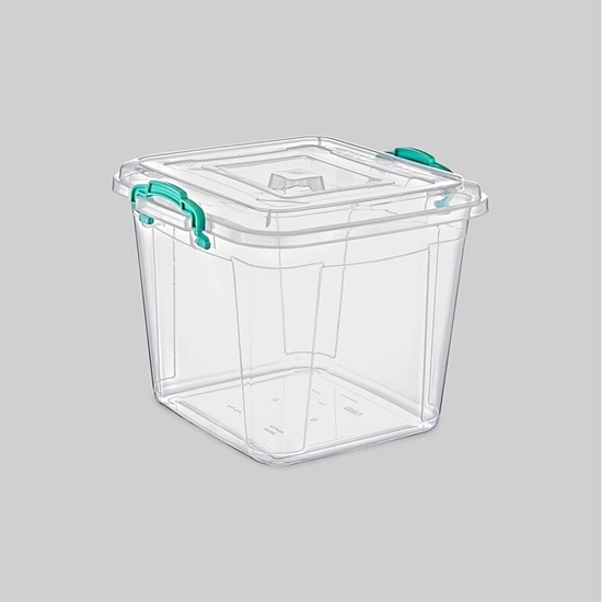 Picture of Poly Time - Storage box, 14L - 31 x 31 x 26 Cm