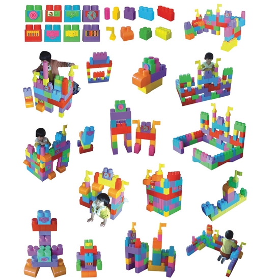 Picture of Toys blocks - 78pcs