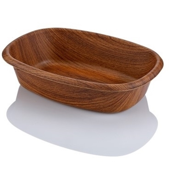 Picture of Evelin - Oval Bread Basket - 15.5 x 23.5 x 5.5 Cm