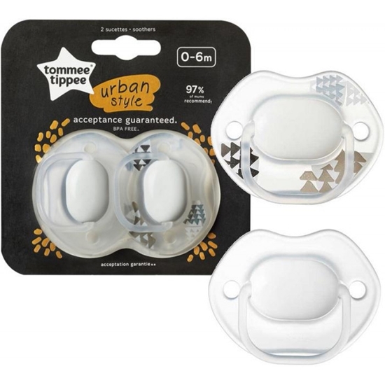 Picture of Tommee Tippee - 2 Soothers, 0-6m