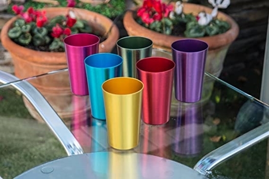 صورة Drinking Cups set of 6 - 13 x 7.5 Cm
