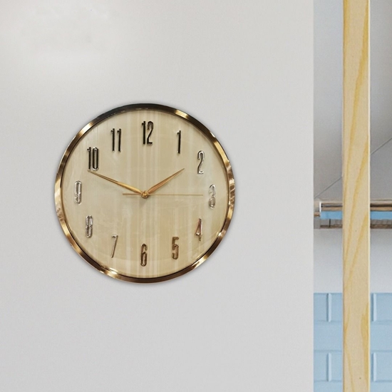 صورة Round Wall Clock - 36 Cm