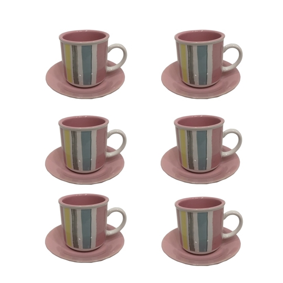 صورة Ceramic Coffee Cup, 12pcs/set