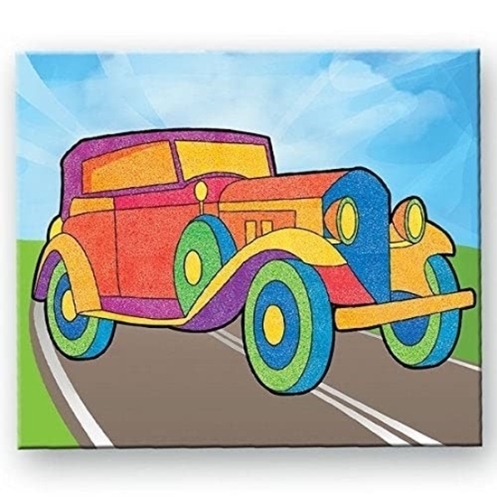 Picture of Toykraft - Wheels (Vehicles) 3-in-1 Activity Box