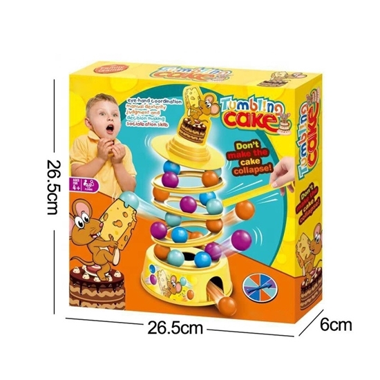 Picture of Tumbling Cake Family Game - 26.5 x 26.5 x 6 Cm