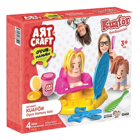 Picture of Art Craft - Hairdresser Play Dough Set - 32 x 25 x 6.5 Cm