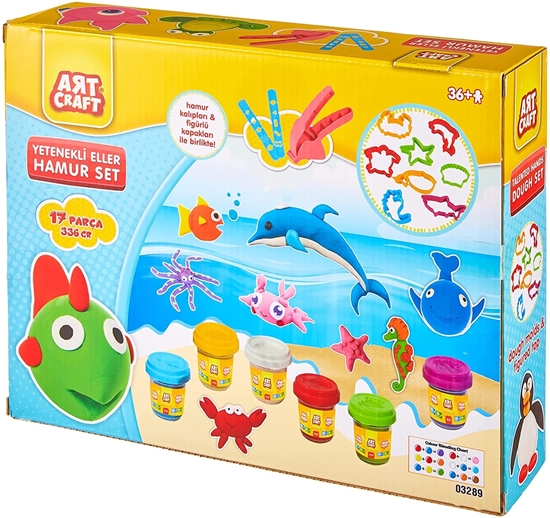 Picture of Art Craft - Talented Hands Dough Set - 17 Pieces