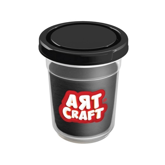 Picture of Art Craft - Single Dough Pot-Black, 140 Gr - 8 x 5 x 1 Cm