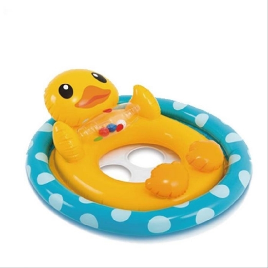 Picture of Intex - See-Me-Sit Pool Rider Floats Ring Tube, Duck - 71 x 58 Cm