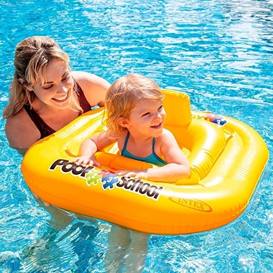 Picture of Intex - Pool School Deluxe Baby Float - 79 x 79 Cm