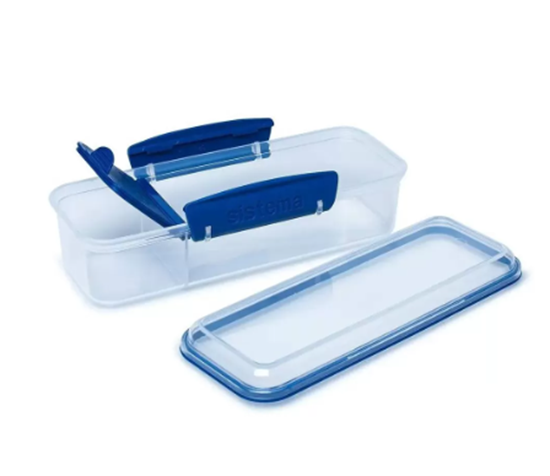 Picture of Sistema - Lunch Box, 410ml - 19 x 7.8 x 5.85 Cm