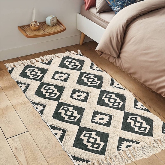 Picture of Cotton Printed Rug - 58 x 100 Cm