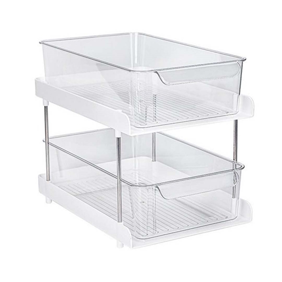 Picture of Double Layer Storage Bin - 34.2 x 22.5 x 18 Cm