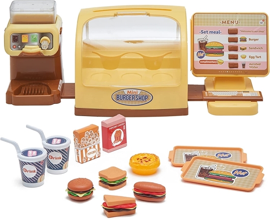 Picture of Burger Shop Toy Set - 54.5 x 18 x 22.2 Cm