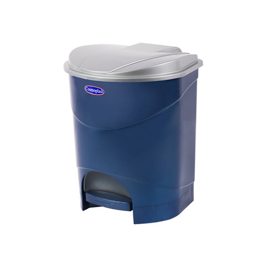 Picture of Cosmoplast - Step-on Waste Bin, 10L - 27 x 28 x 34 Cm