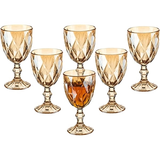Picture of Wine Glass, 6pcs  - 9 x 17 Cm