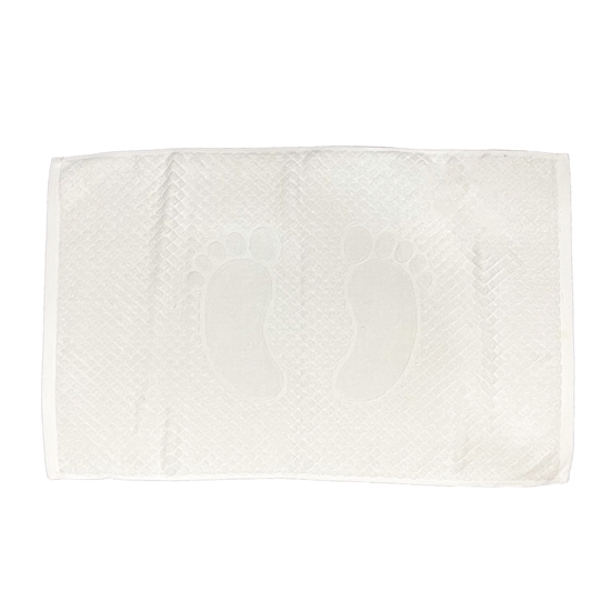 Picture of White - Bath Mat Towel - 50 x 80 Cm