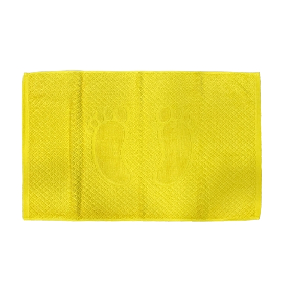 Picture of Yellow - Bath Mat Towel - 50 x 80 Cm