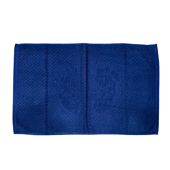 Picture of Dark Blue - Bath Mat Towel - 50 x 80 Cm