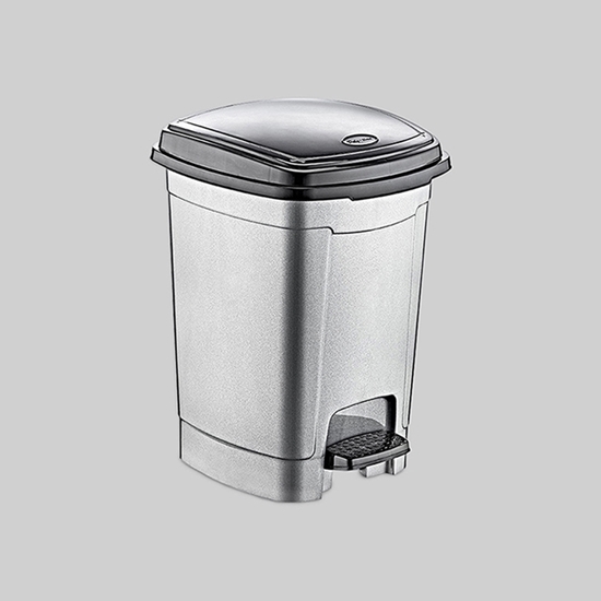 Picture of Poly Time - Pedal Dustbin, 6L - 20 x 24 x 30 Cm