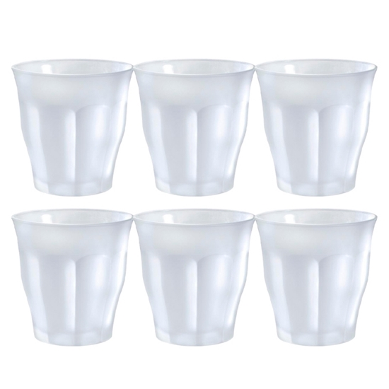 Picture of Duralex - Frosted Water Cup, 25cl, Set of 6pcs