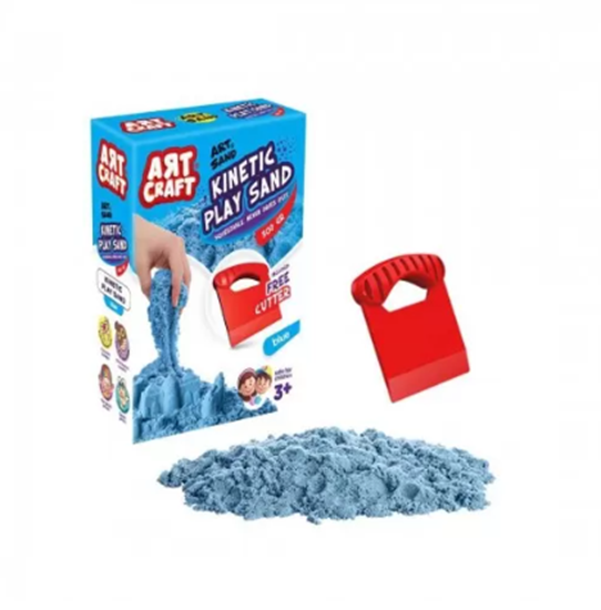 Picture of Art Craft - Kinetic Play Sand Blue, 500GR - 17.5 x 13 x 5 Cm