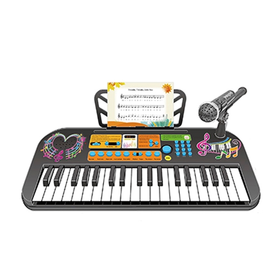 Picture of Children's Keyboard with Microphone and Music - 45 x 21 x 17 Cm