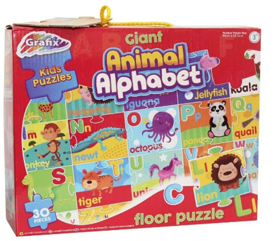 Picture of Animal Alphabet Floor Puzzle - 88 x 58.5 Cm