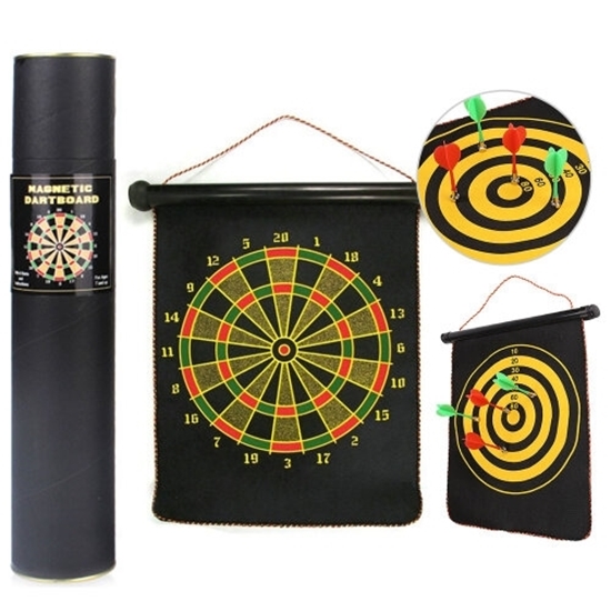 Picture of Dart Board Double Sided - 32 x 40 Cm