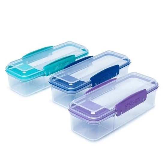 Picture of Sistema - Lunch Box, 410ml - 19 x 7.8 x 5.85 Cm