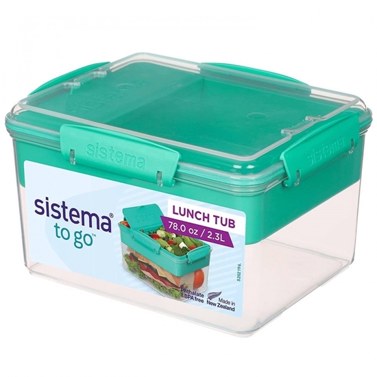 Picture of Sistema - Lunch Box, 2.3L - 18.8 x 18 x 11.5 Cm