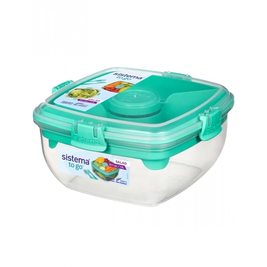 Picture of Sistema - Lunch Box, 1.1L - 16.5 x 16.5 x 8.4 Cm