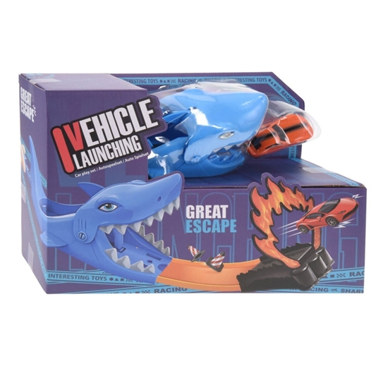 Picture of Car Race Track Playset Shark - 31 x 20 x 9 Cm