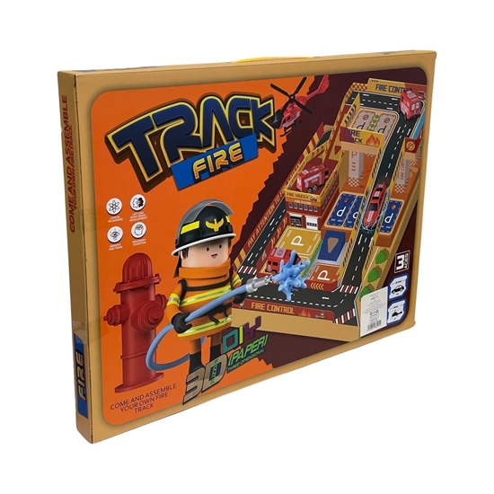 Picture of 3D Puzzle Track Fire Toy - 50 x 3.5 x 39 Cm