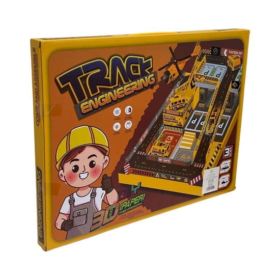 Picture of 3D Puzzle Track Engineering Toy - 50 x 3.5 x 39 Cm