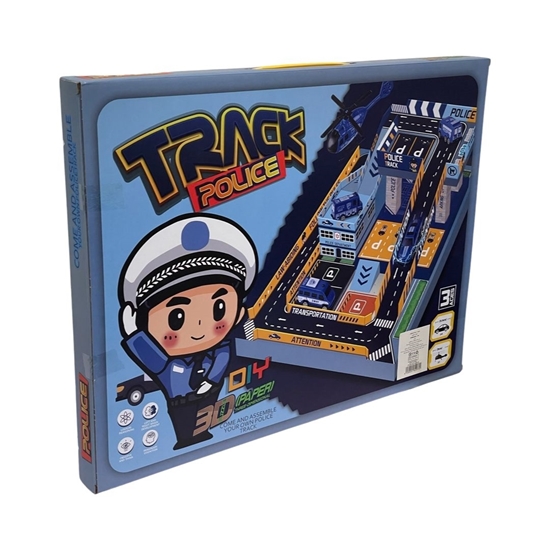 Picture of 3D Puzzle Track Police Toy - 50 x 3.5 x 39 Cm