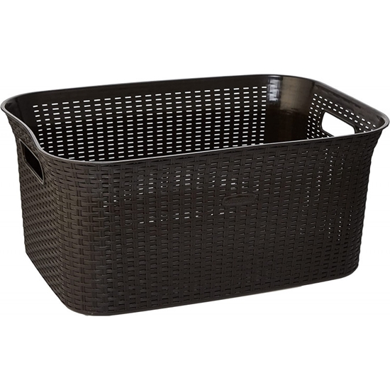Picture of Cosmoplast - Laundry Basket, 50L - 60.5 x 43 x 27.5 Cm