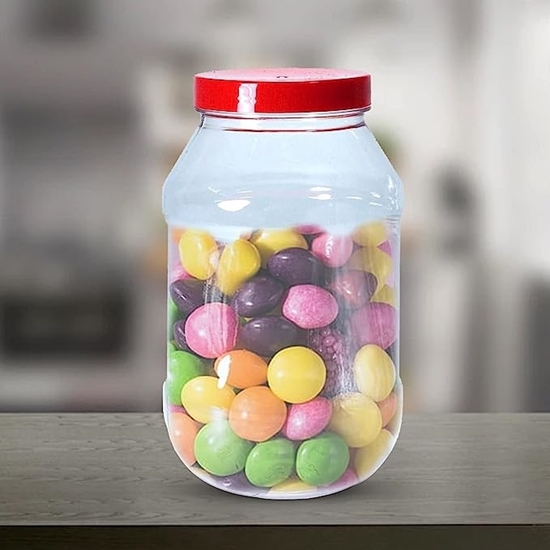 Picture of AHS - Round Plastic Jar, 0.5L