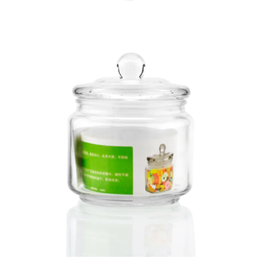 Picture of Glass Storage Canister - 10 x 8.5 Cm