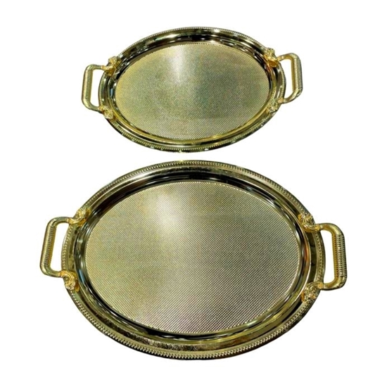 Picture of Metal Serving Tray, 2pcs