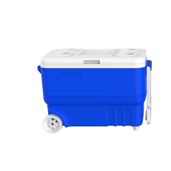 Picture of Cooler Box with wheels, 45L - 32 x 60 x 44 Cm