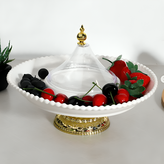 Picture of Fruit Platter with Lid - 25 Cm