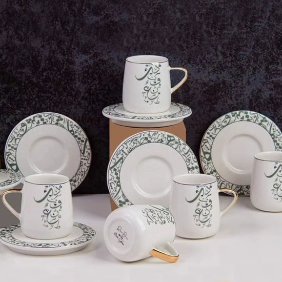 Picture of Ceramic Coffee Cup, 12pcs