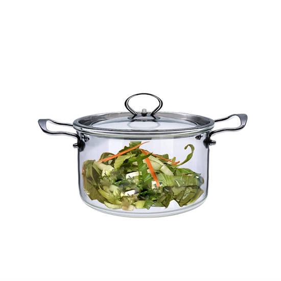 Picture of Clear Glass Pot, 2.3L