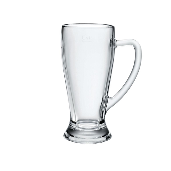 Picture of Bormioli - Clear Glass Water Mug, 0.4L - 18.3 x 8.4 Cm