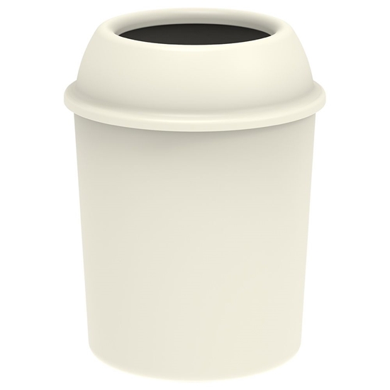 Picture of Cosmoplast - Round Dust Bin, 5L - 20 x 20 x 26.5 Cm