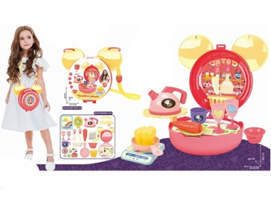 Picture of Kitchen Play Set, 19pcs - 38 x 9 x 23 Cm