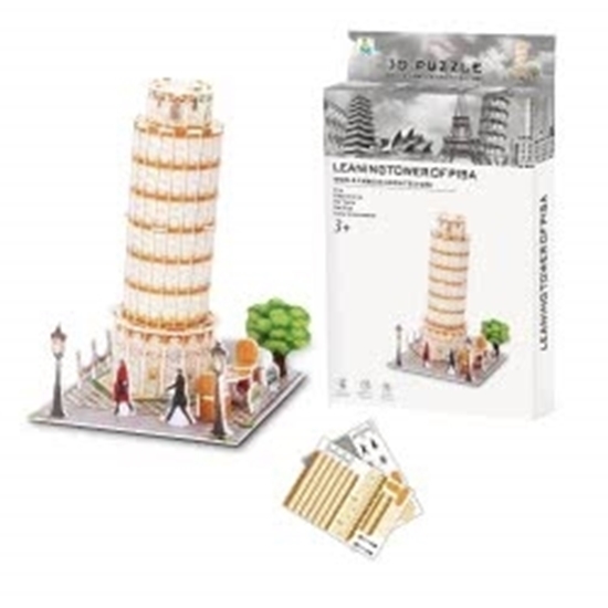 Picture of 3D Puzzle Tower of Pisa - 25 x 15 x 2 Cm